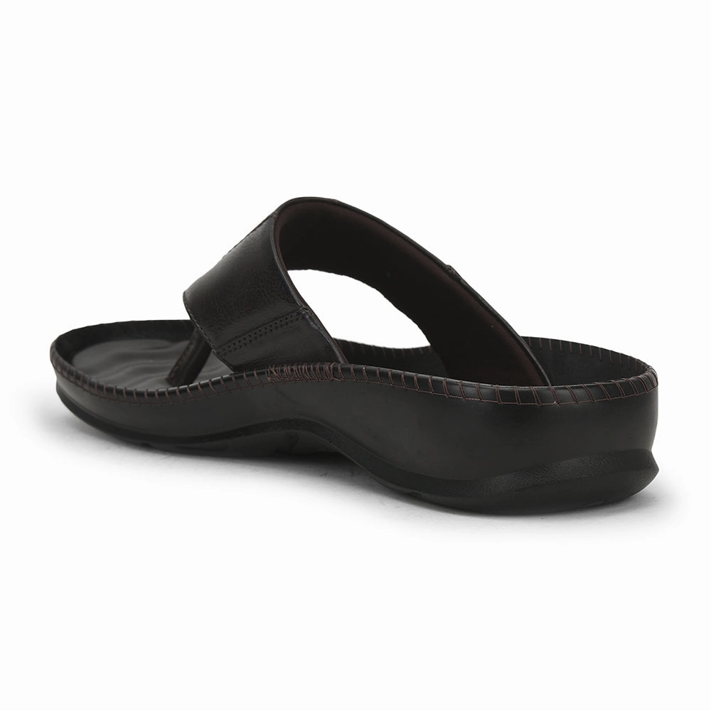 Coolers Brown Casual Slipper For Men META-1 By Liberty