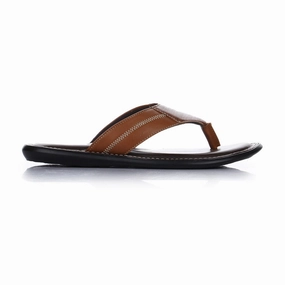 Coolers Casual (Tan) Slippers For Men JJP-15 By Liberty