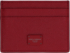 Dolce & Gabbana Logo Plaque Cardholder
