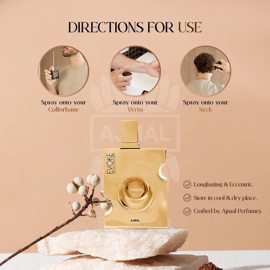 Evoke Gold Edition for Men by Ajmal Perfume