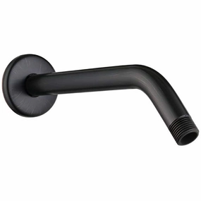 hansgrohe 30381367 Extended Length 9-inch Modern Showerarm, Matte Black