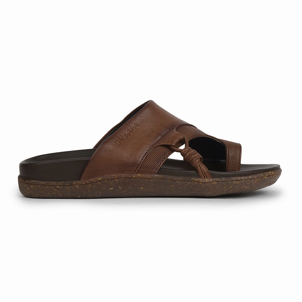Healers Tan Casual Slipper For Men GLIMPS-2 By Liberty