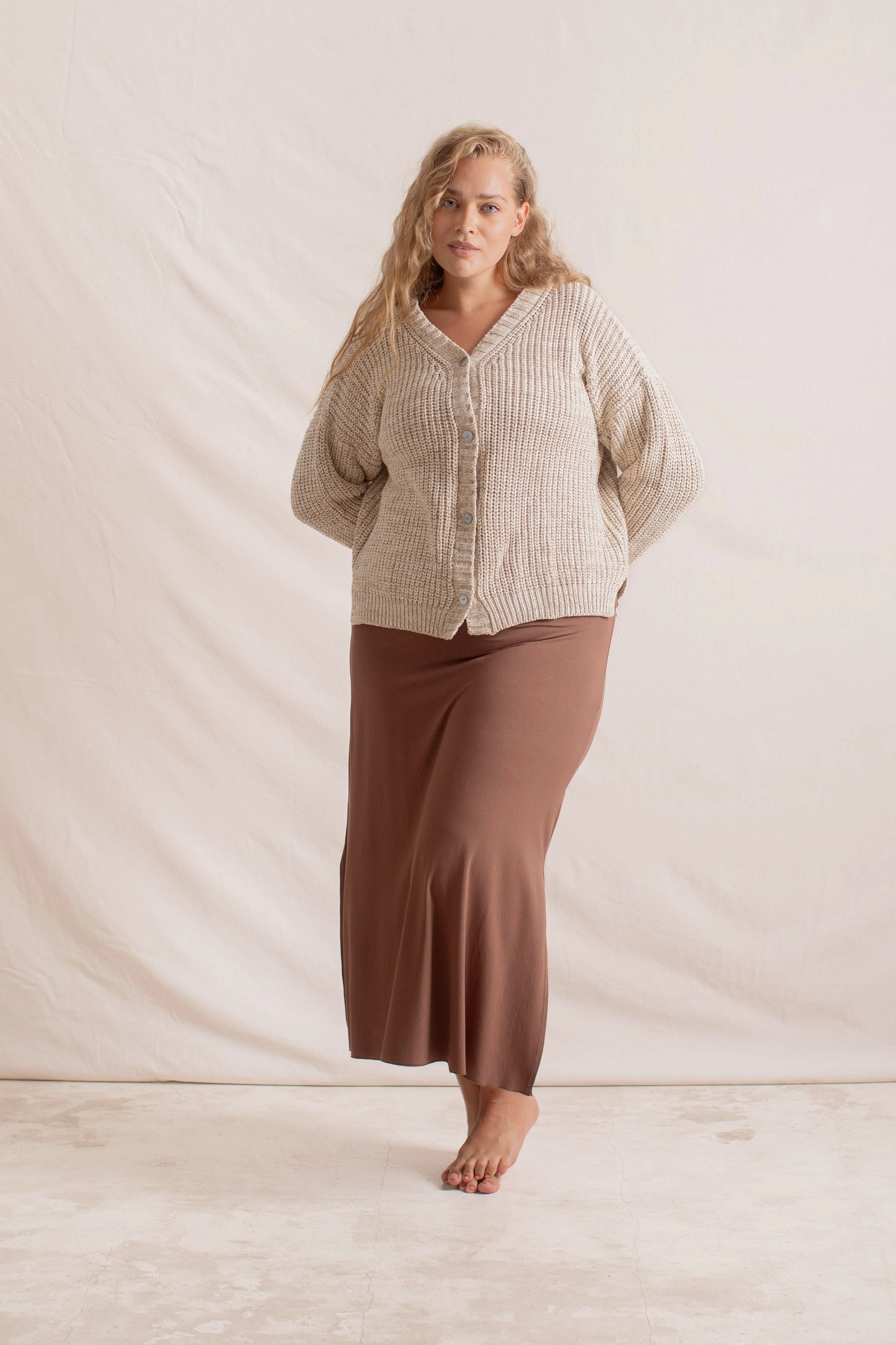 Helga Cardigan Oat