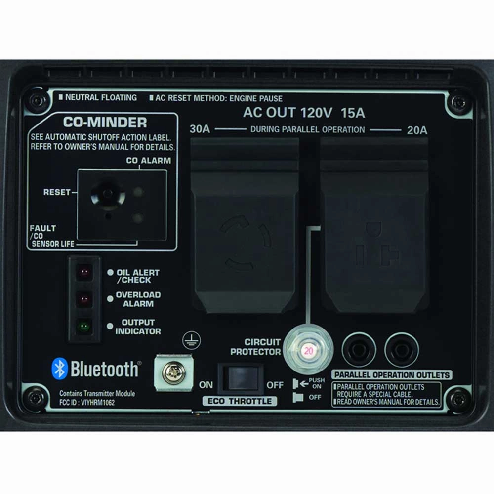 Honda EU2200ITAN1 2200W 120V Super Quiet Inverter Generator - Scratch and Dent