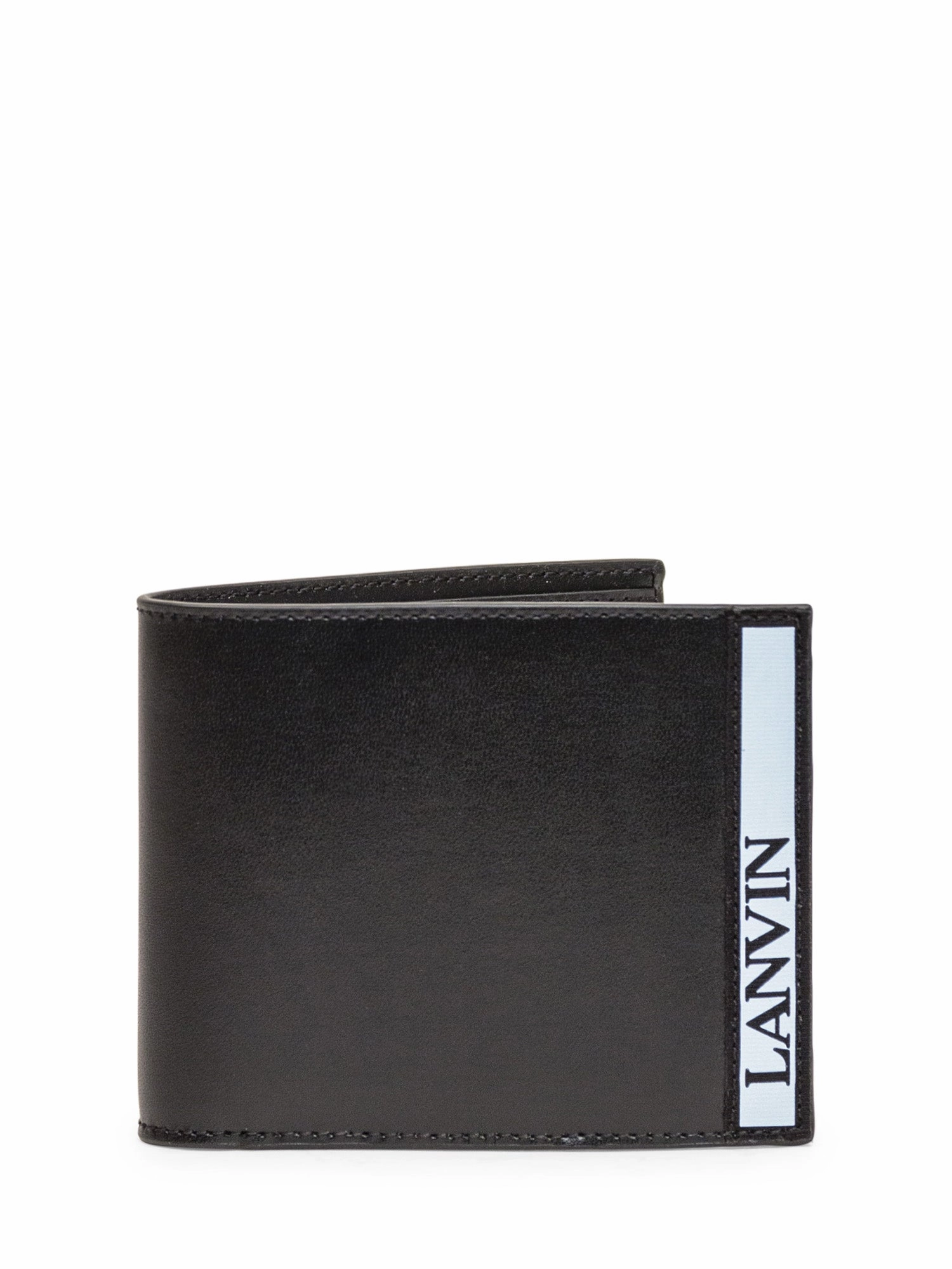 Lanvin Logo Printed Foldover Wallet
