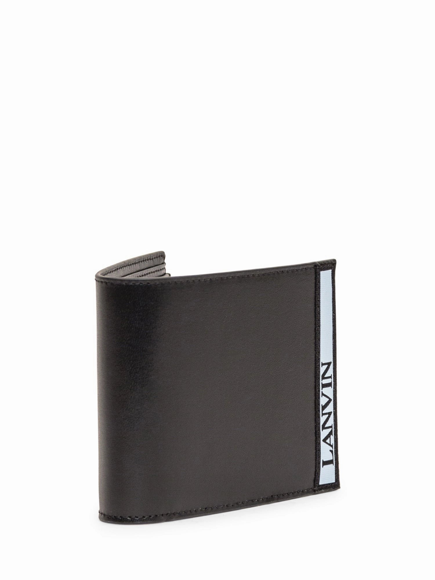 Lanvin Logo Printed Foldover Wallet