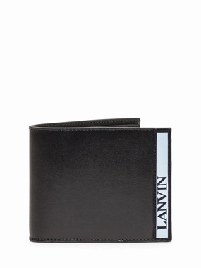 Lanvin Logo Printed Foldover Wallet