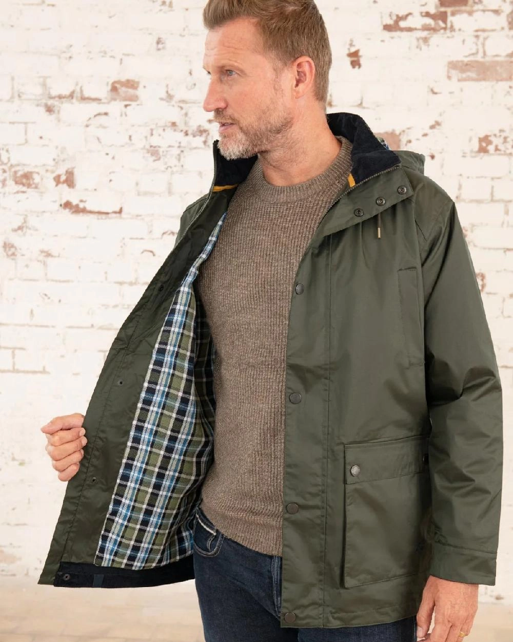 Lighthouse Mens Oxford Raincoat
