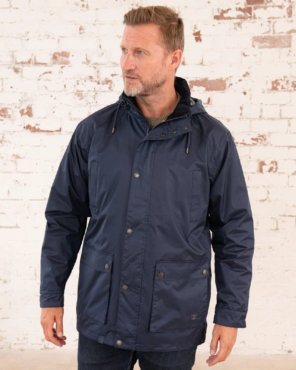 Lighthouse Mens Oxford Raincoat