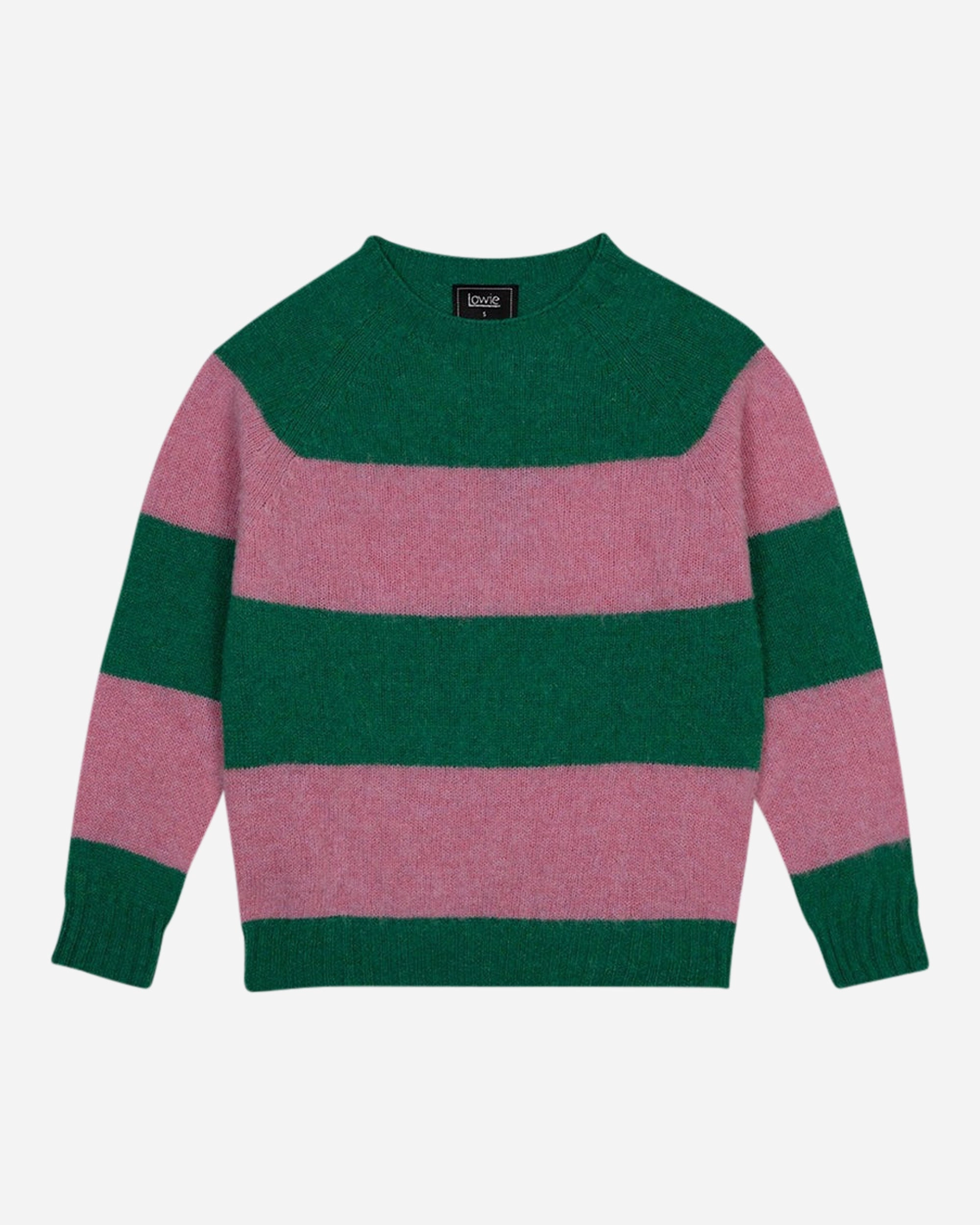 Lowie Pixie   Pink Stripe Scottish Jumper
