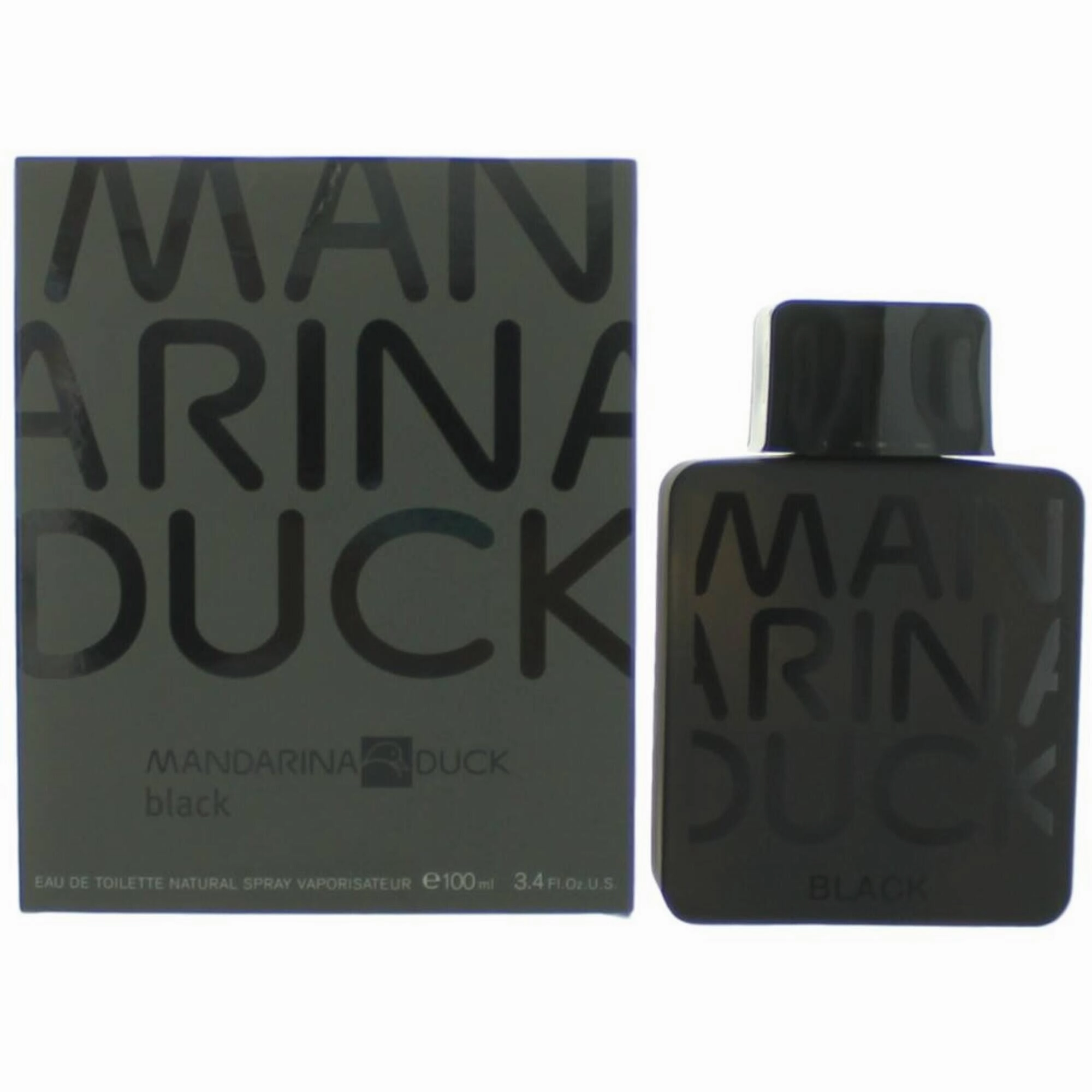 Mandarina Duck Men's EDT Spray - Black Tangerine, Bergamot, Pepper Top Notes, 3.4 oz