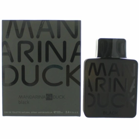 Mandarina Duck Men's EDT Spray - Black Tangerine, Bergamot, Pepper Top Notes, 3.4 oz