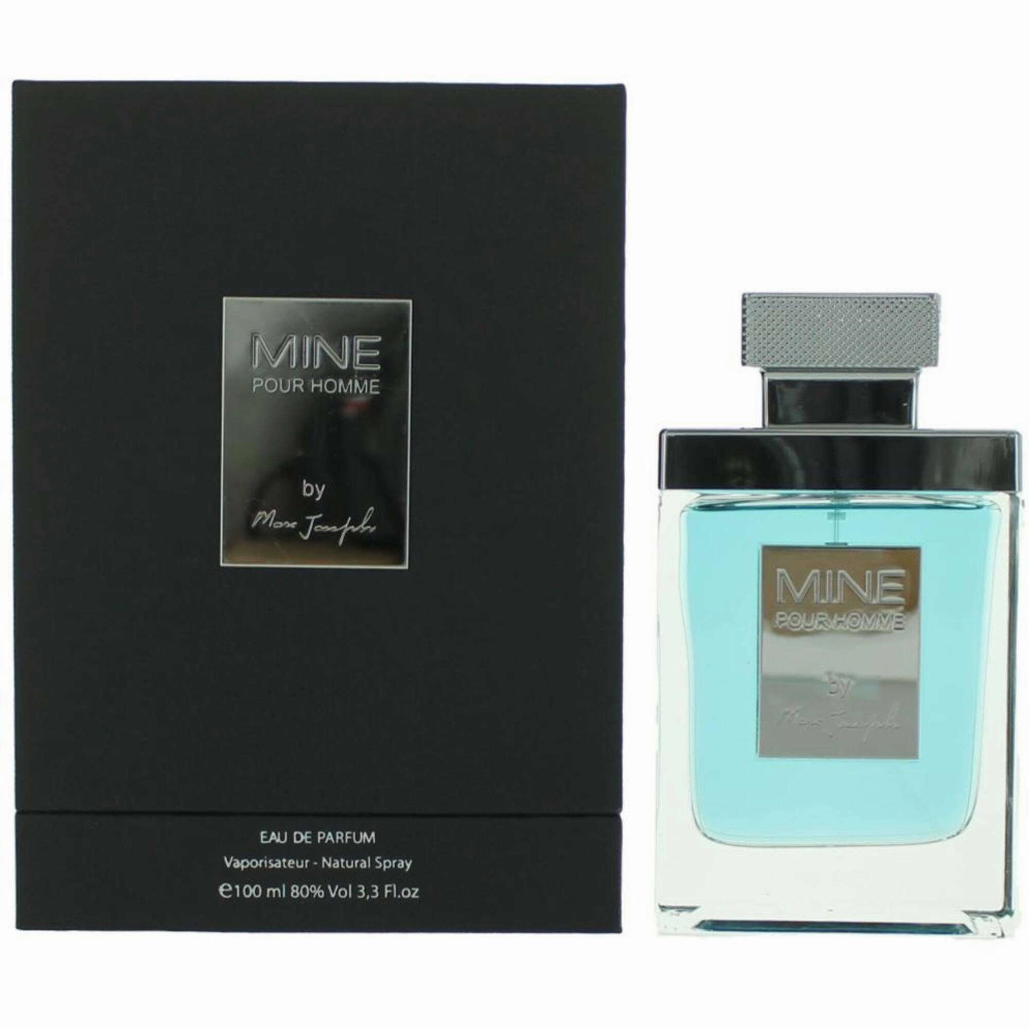 Marc Joseph Men's EDP Spray - Mine Musk, Patchouli, Sandalwood Base Notes, 3.3 oz