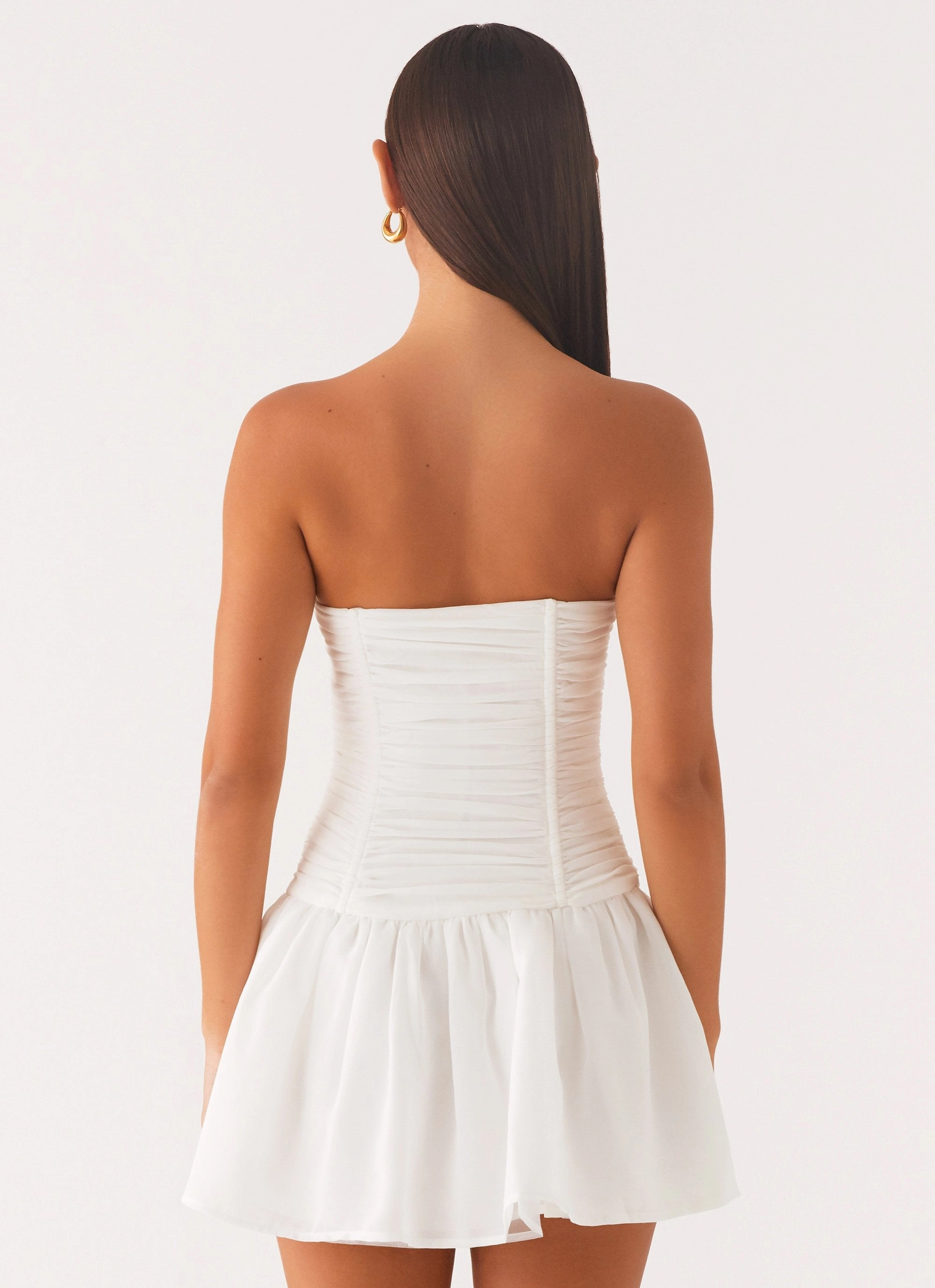 Meadow Dreams Mini Dress - White