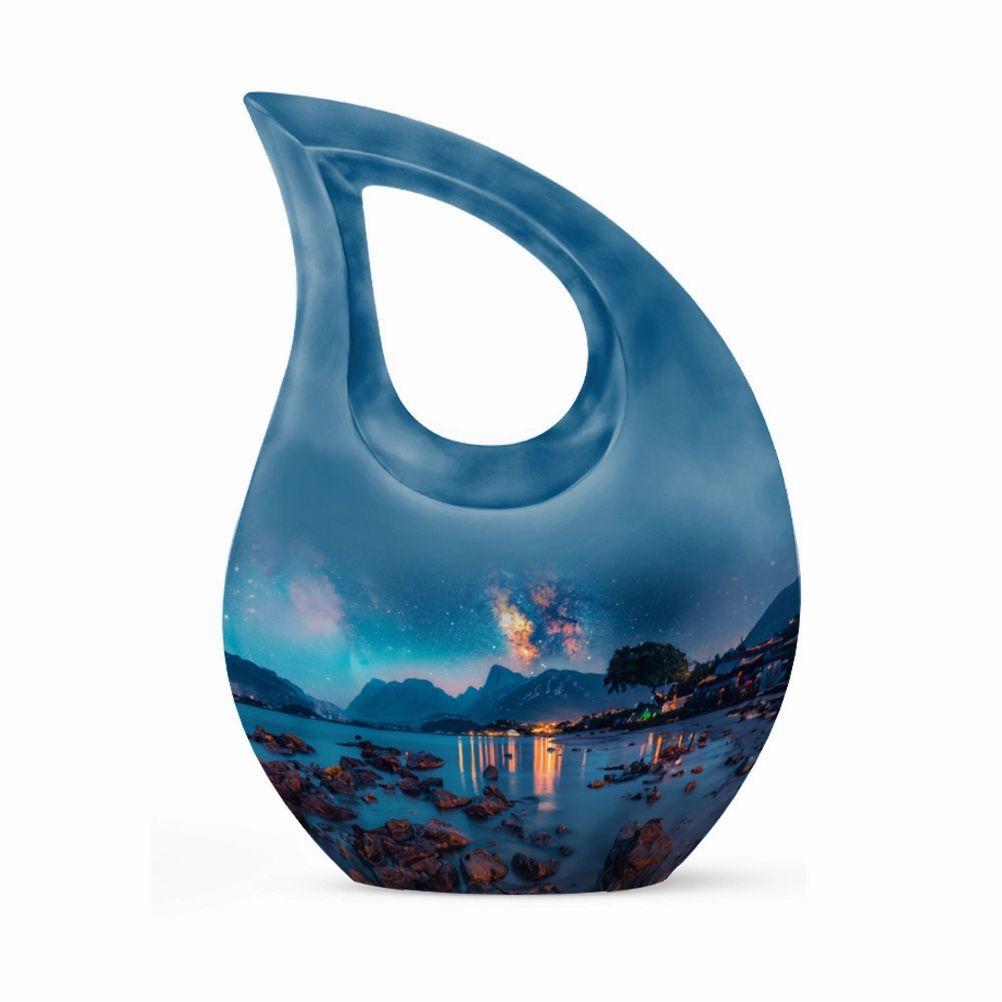 Milkyway Memorial Urn : Cross-Drop Keepsake Urn For Ashes