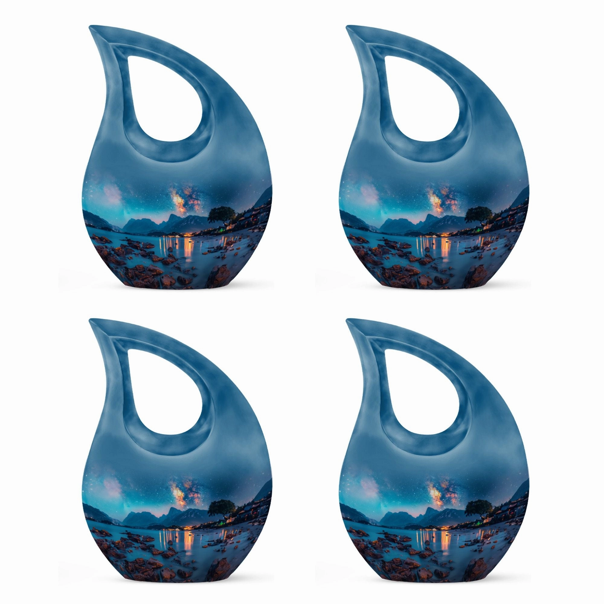 Milkyway Memorial Urn : Cross-Drop Keepsake Urn For Ashes