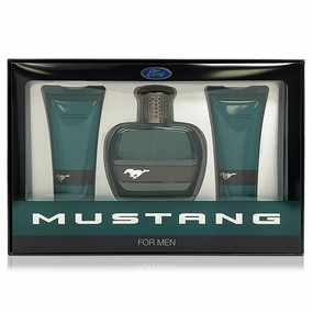 Mustang Green by Ford 100ml EDT 3 Piece Gift Set