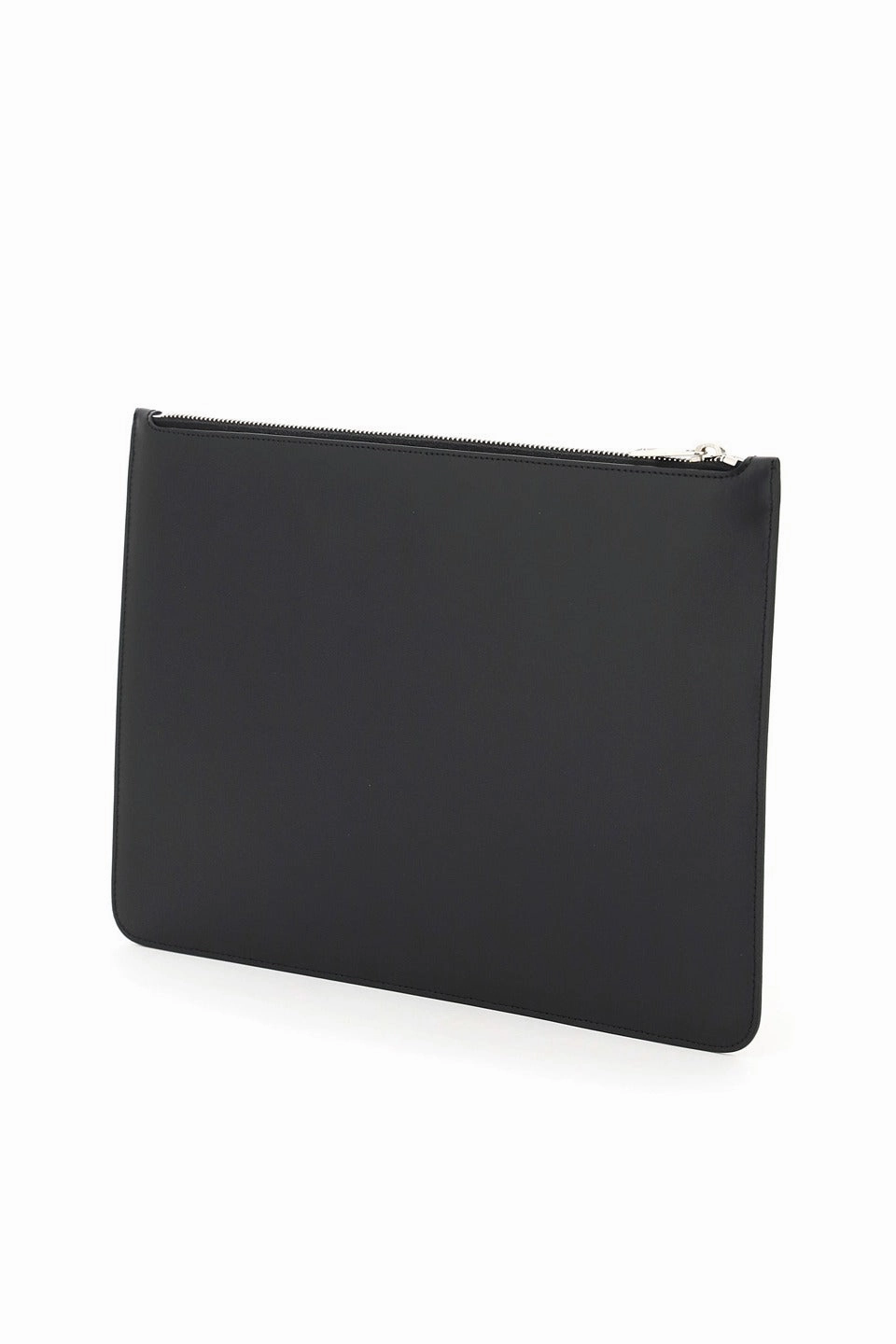 Neil Barrett Fair-Isle Thunderbolt Print Clutch Bag
