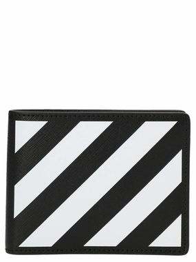 Off-White Diag-Stripe Logo Detailed Wallet