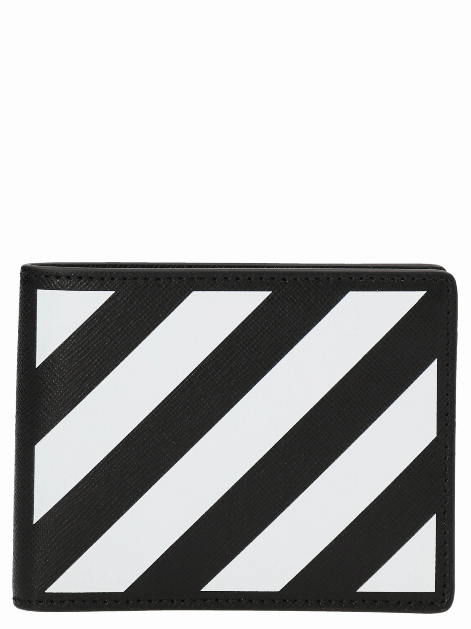 Off-White Diag-Stripe Logo Detailed Wallet