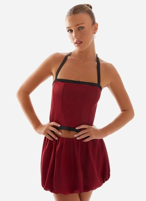 Pacific Mini Dress - Red