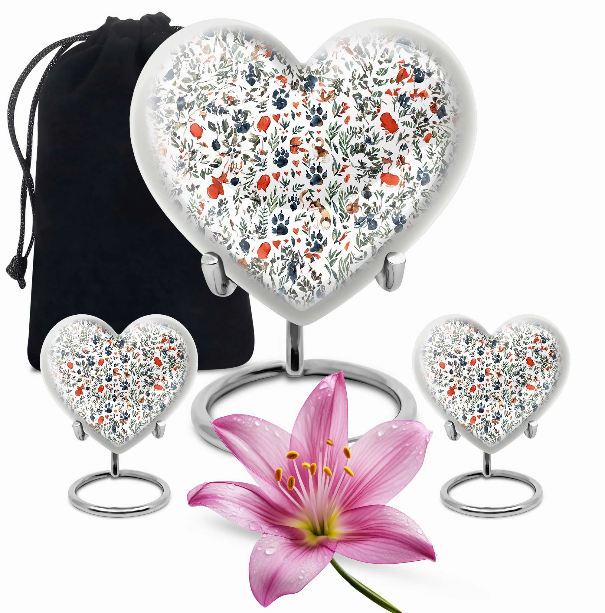 PAWS Urn A Charm-filled Memorial Urn for Women