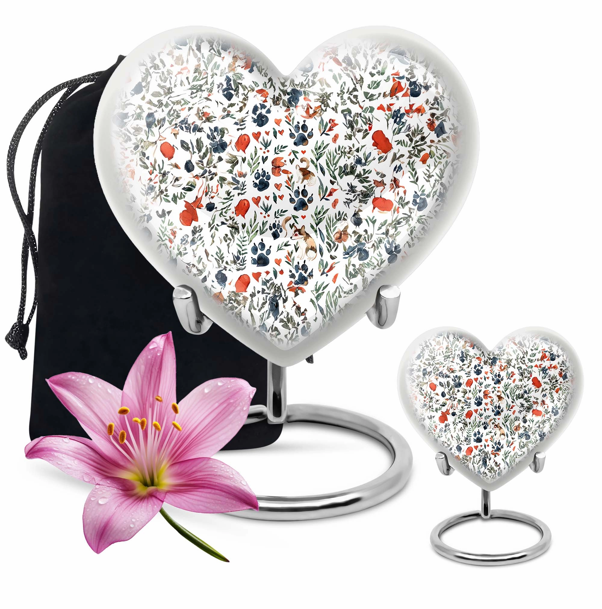 PAWS Urn A Charm-filled Memorial Urn for Women