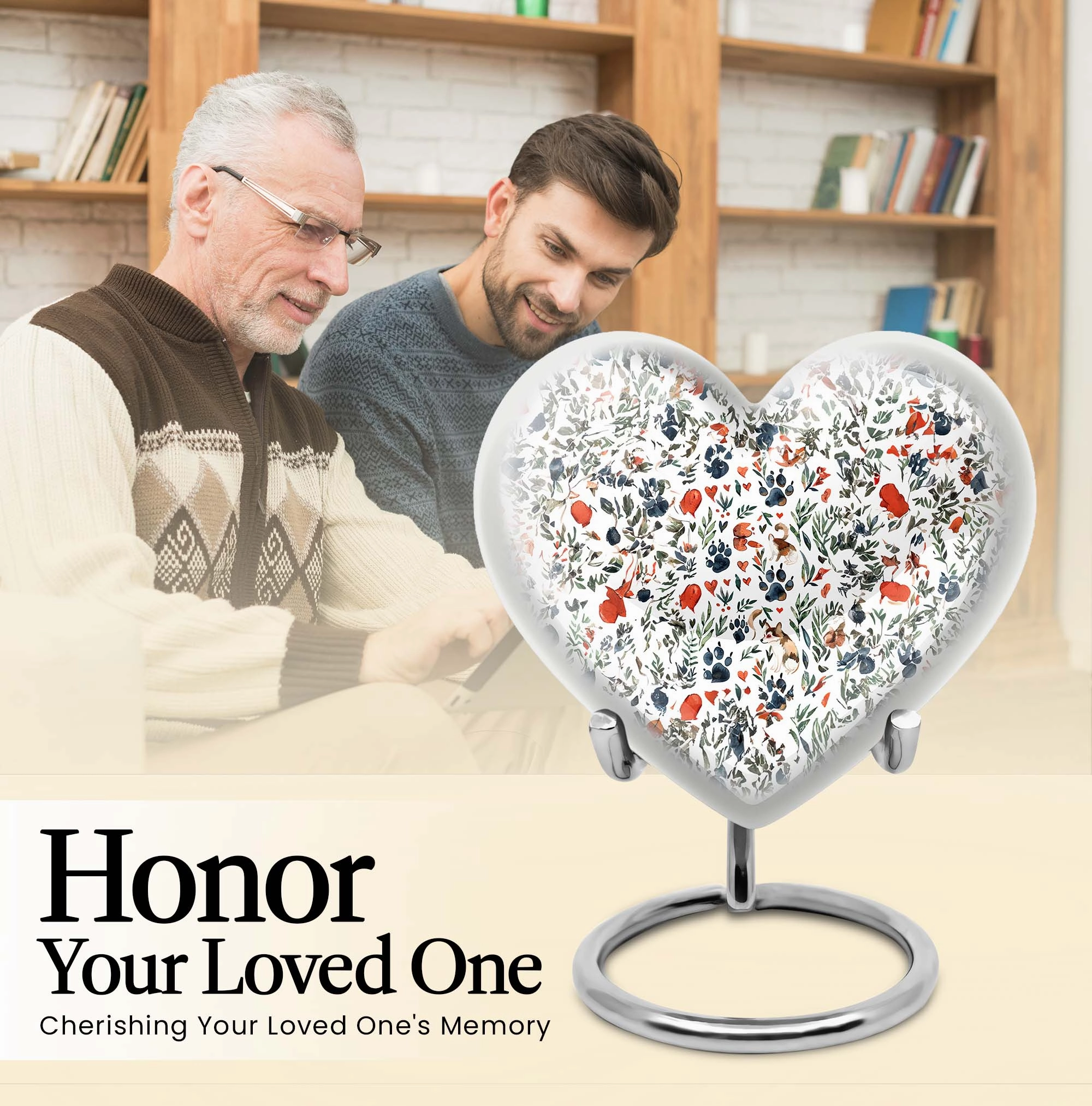 PAWS Urn A Charm-filled Memorial Urn for Women