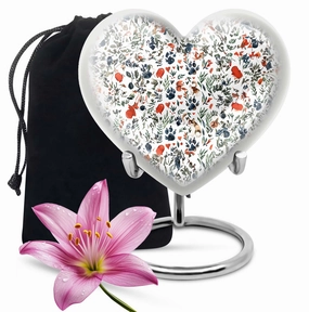 PAWS Urn A Charm-filled Memorial Urn for Women