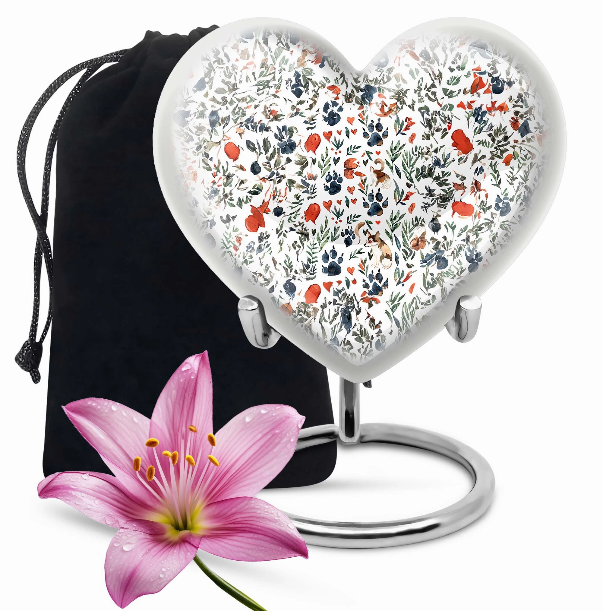PAWS Urn A Charm-filled Memorial Urn for Women