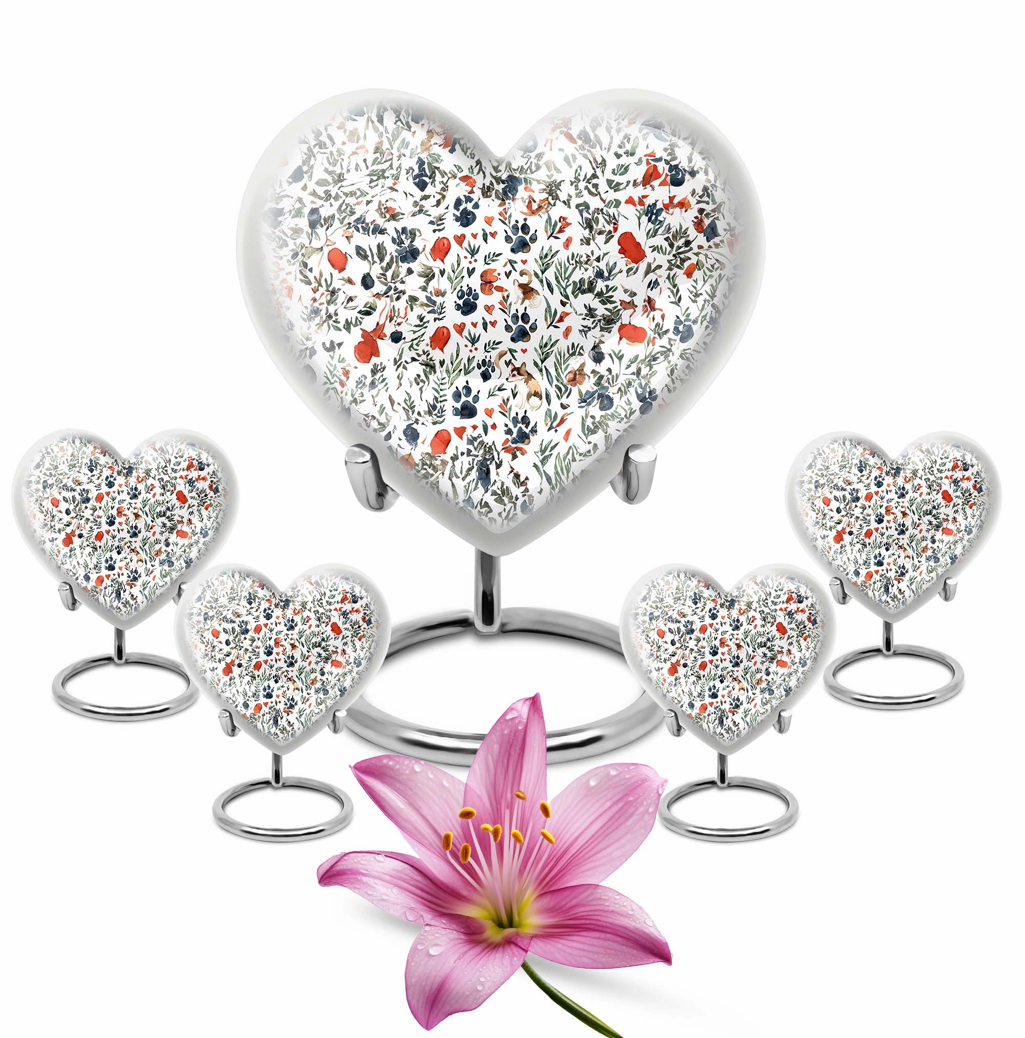 PAWS Urn A Charm-filled Memorial Urn for Women