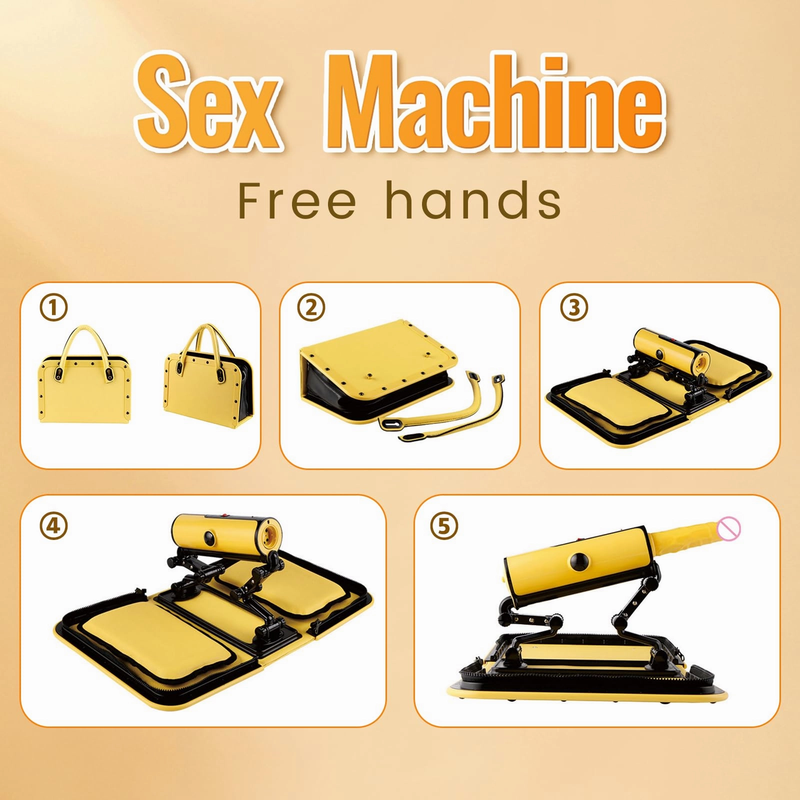 Pleasure Tote 1.0: Dildo-Equipped Masturbation Pump