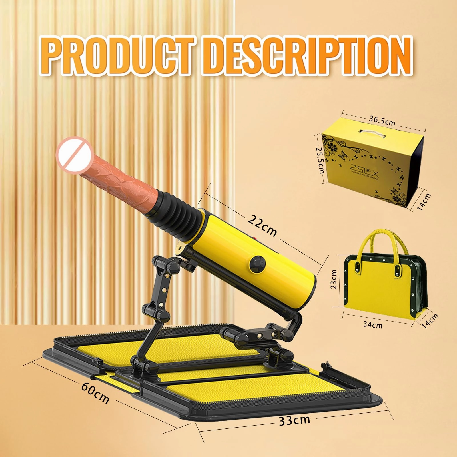 Pleasure Tote 1.0: Dildo-Equipped Masturbation Pump