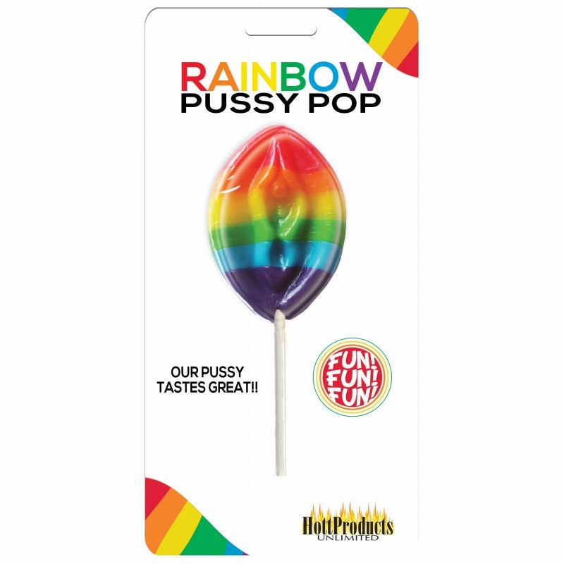 Rainbow Pussy Lollipop Candy