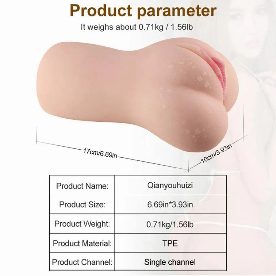 Realistic Tight Vaginal Stroker Toy for Men