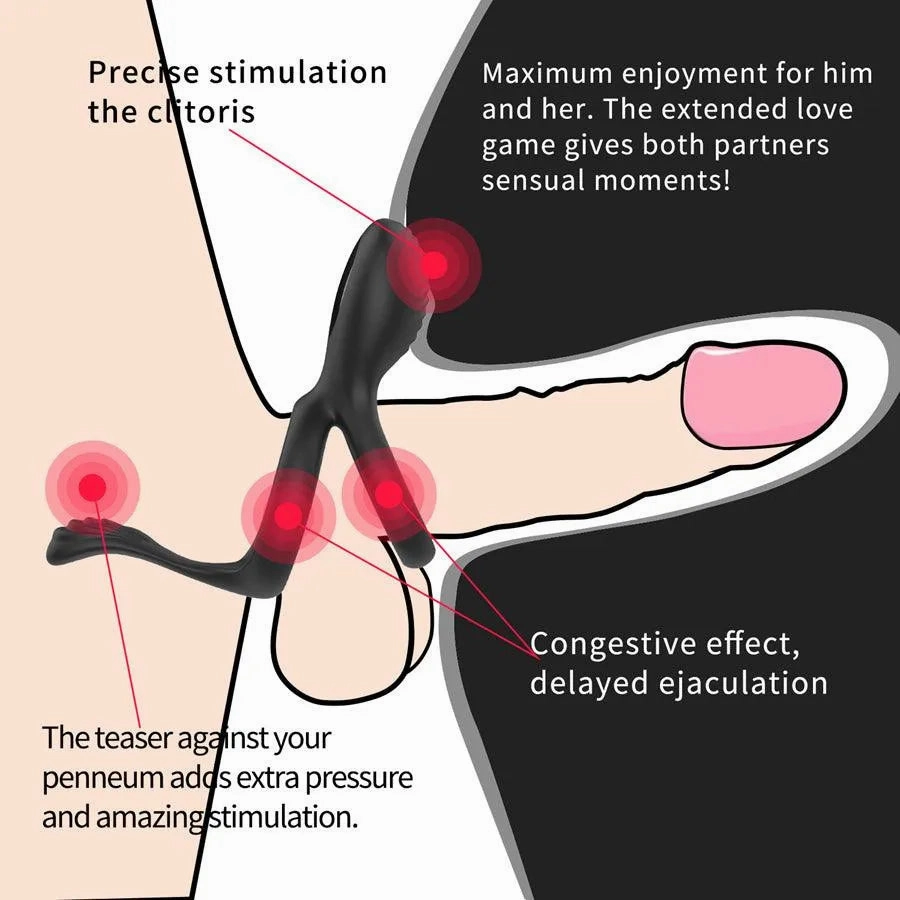 Remote Control Penis Ring Vibrator