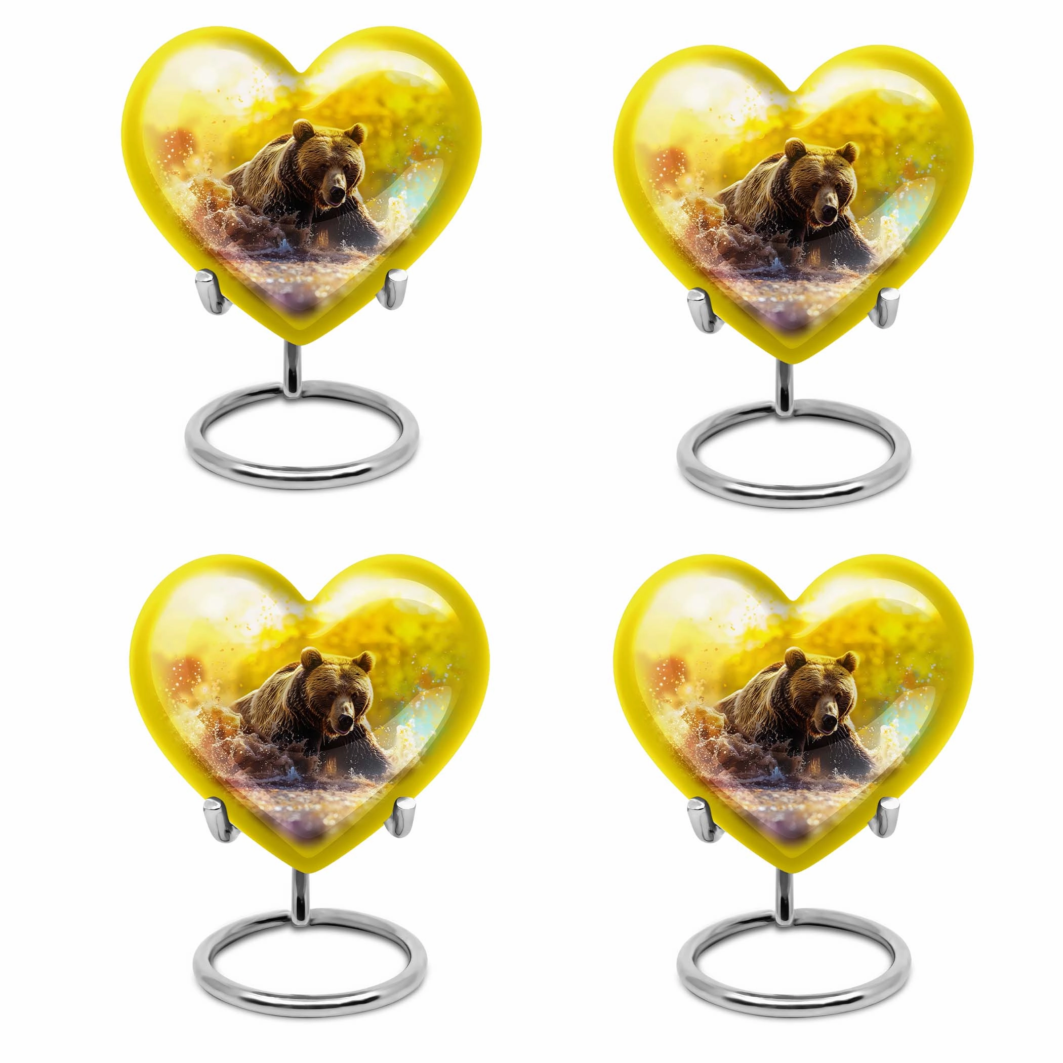 Resiliant Love Bear Cremation Dad Urn - An Affordable, Memorial Tribute