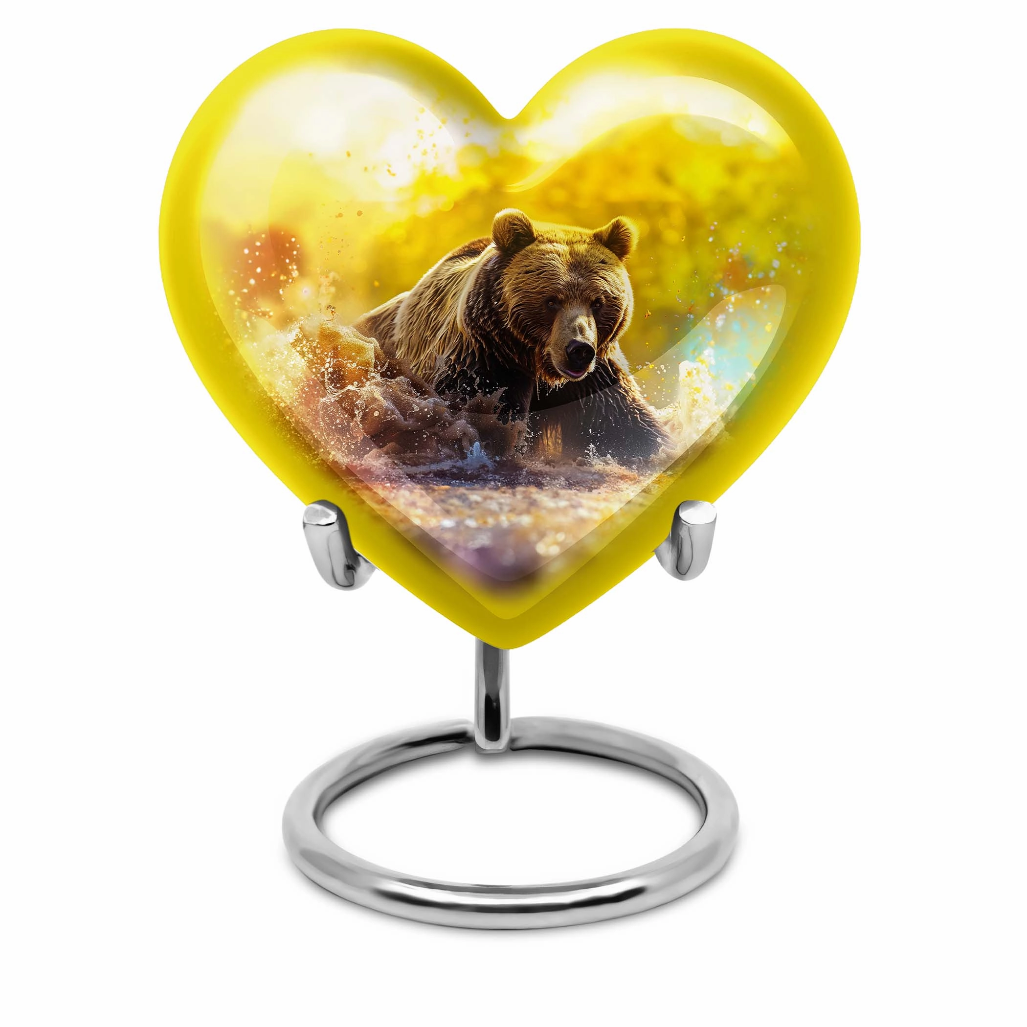 Resiliant Love Bear Cremation Dad Urn - An Affordable, Memorial Tribute