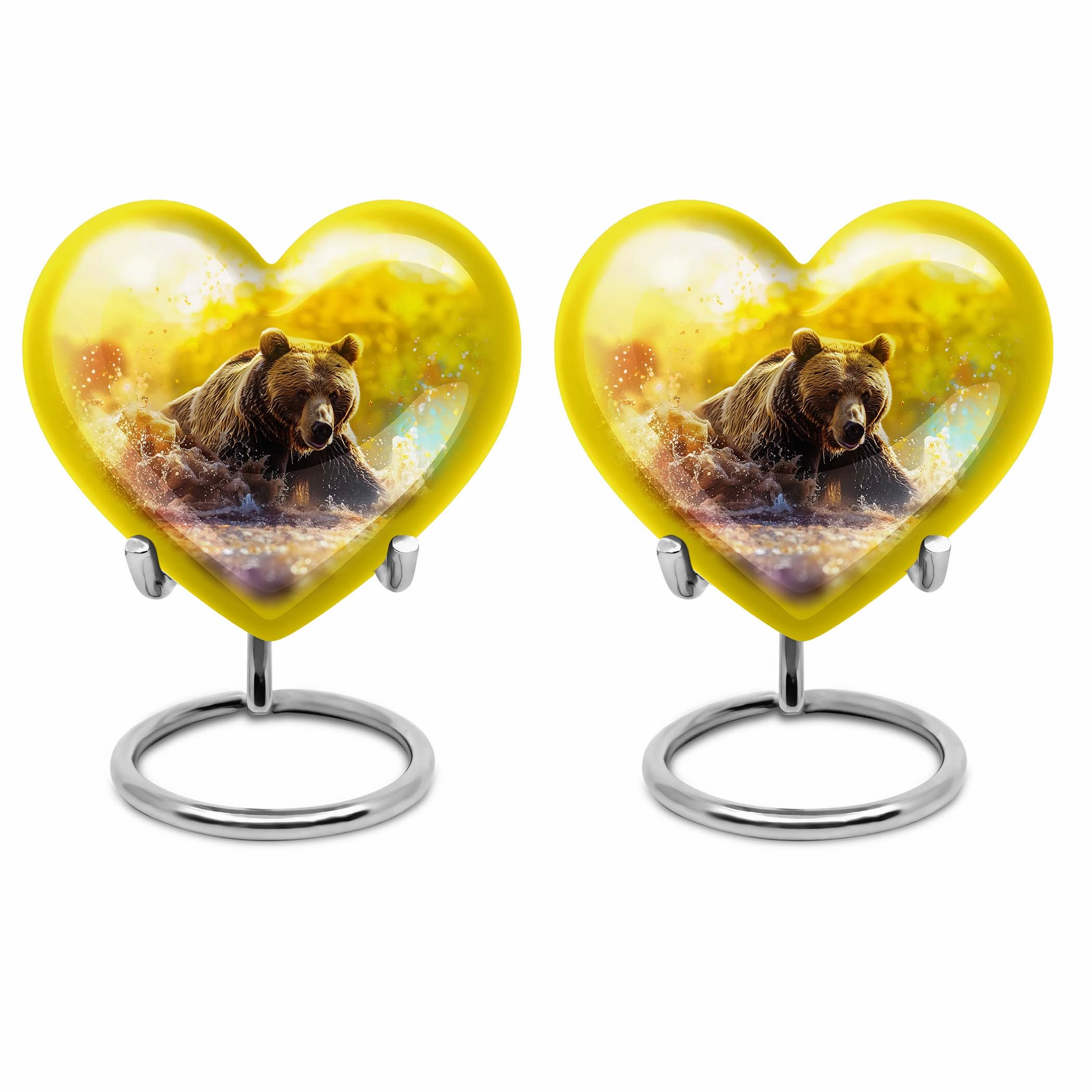 Resiliant Love Bear Cremation Dad Urn - An Affordable, Memorial Tribute