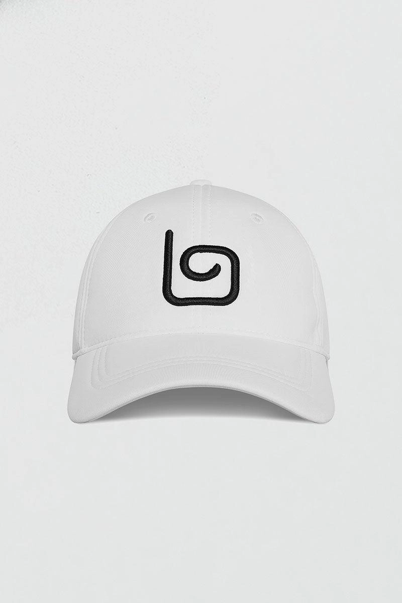 Signature Olaben Cap with Black logo - White