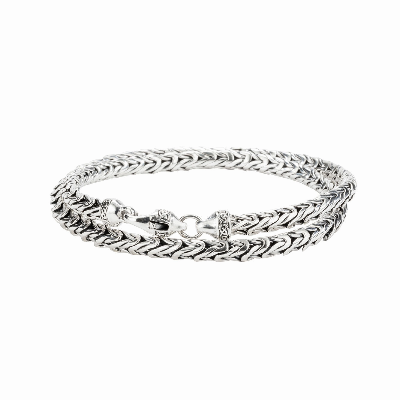 Silver Byzantine Link Chain
