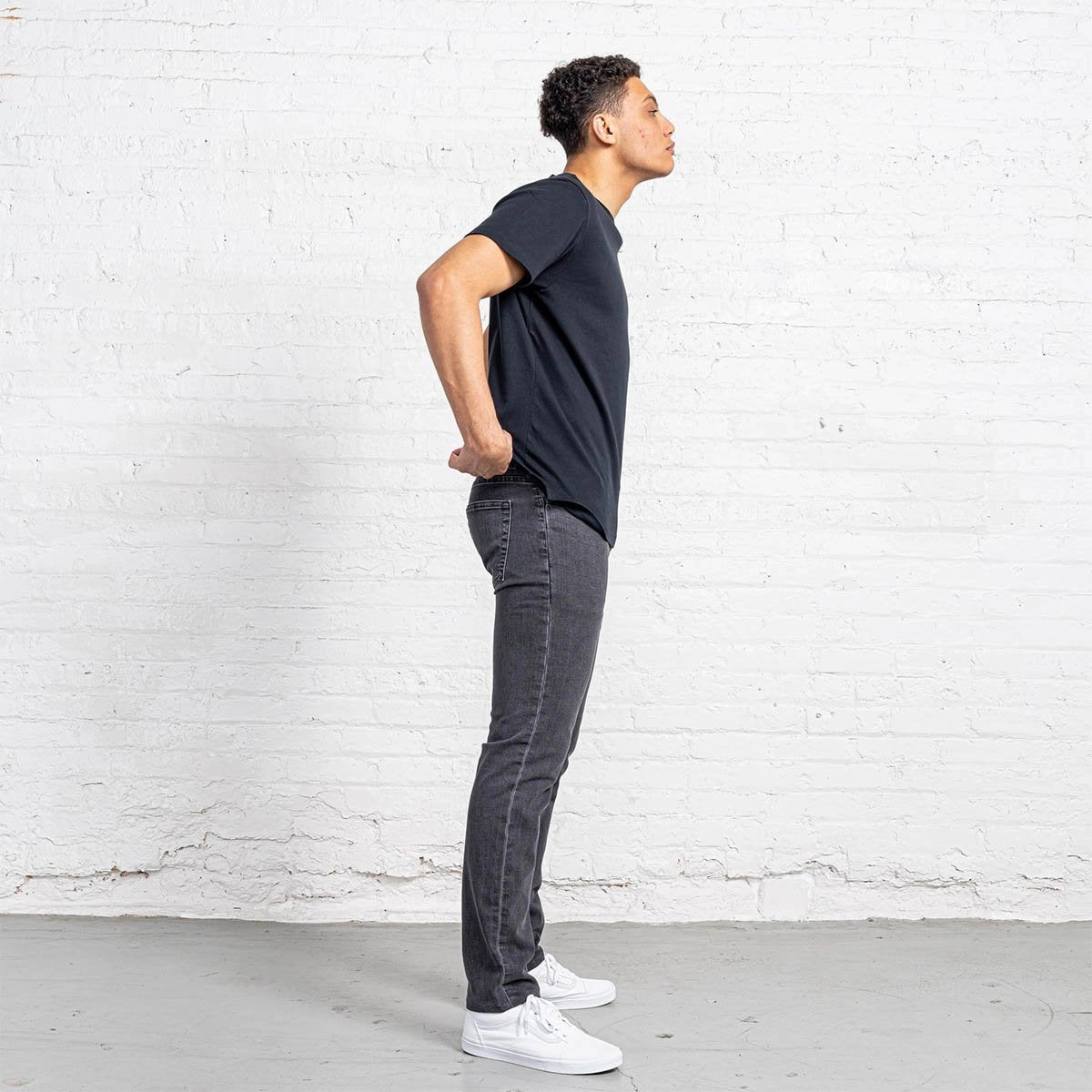 Slim Fit Grey Wash