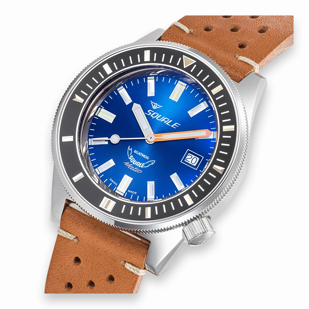 Squale 60 Atmos Squalematic Dark Blue MATICXSB.PTC