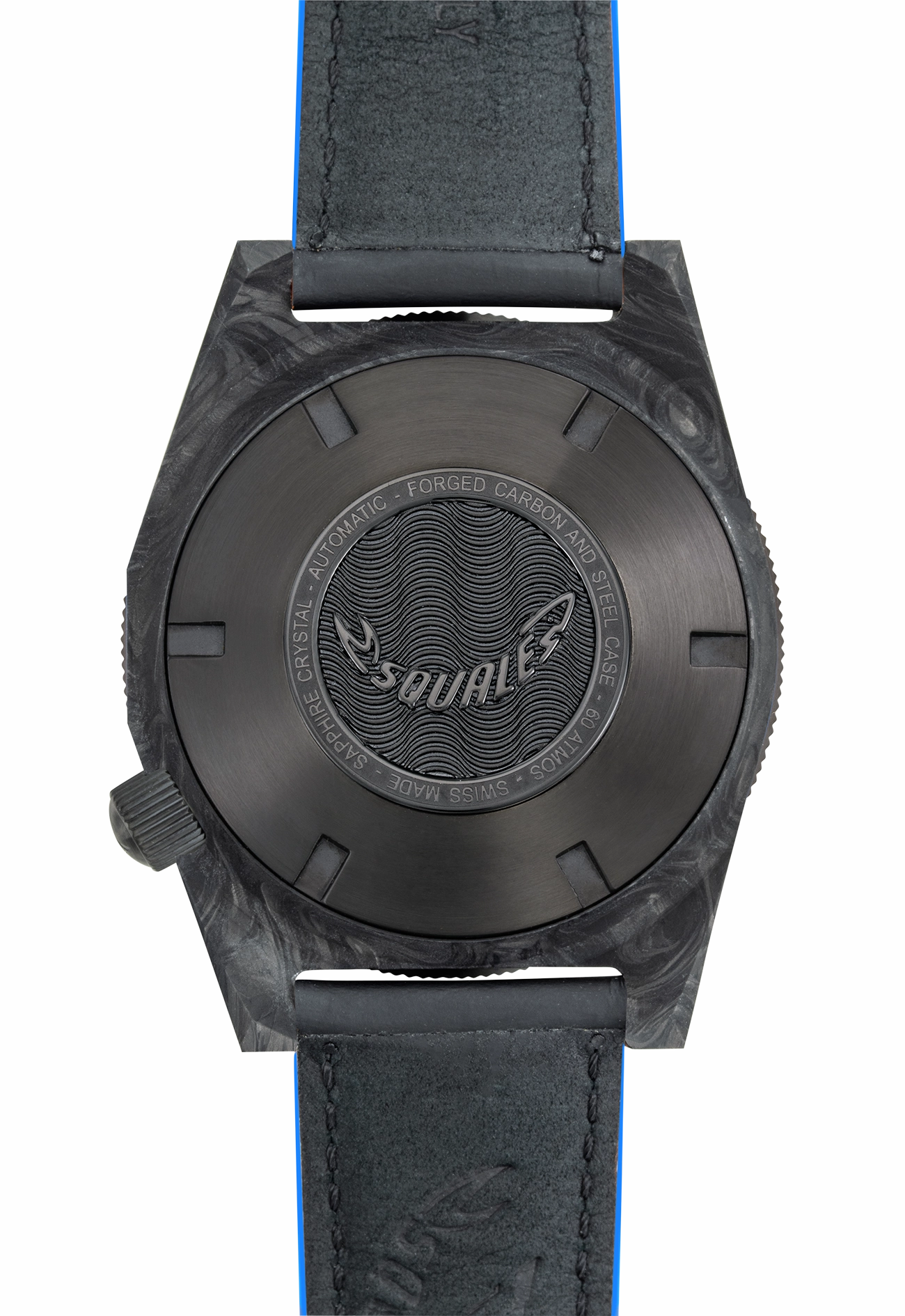 Squale 60 Atmos T-183 Forged Carbon Blue T-183FCBL
