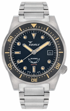 Squale Master Titanium 120 ATM MASTIBKBK.TI20