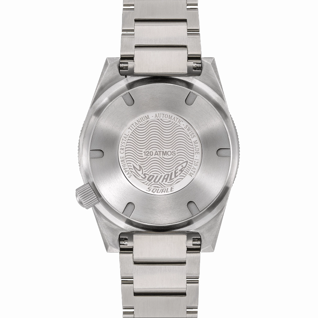 Squale Master Titanium 120 ATM MASTIBKBK.TI20