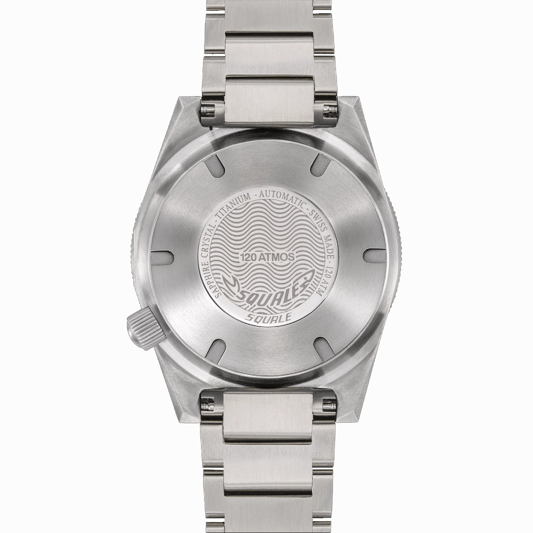 Squale Master Titanium 120 ATM MASTIBKBK.TI20