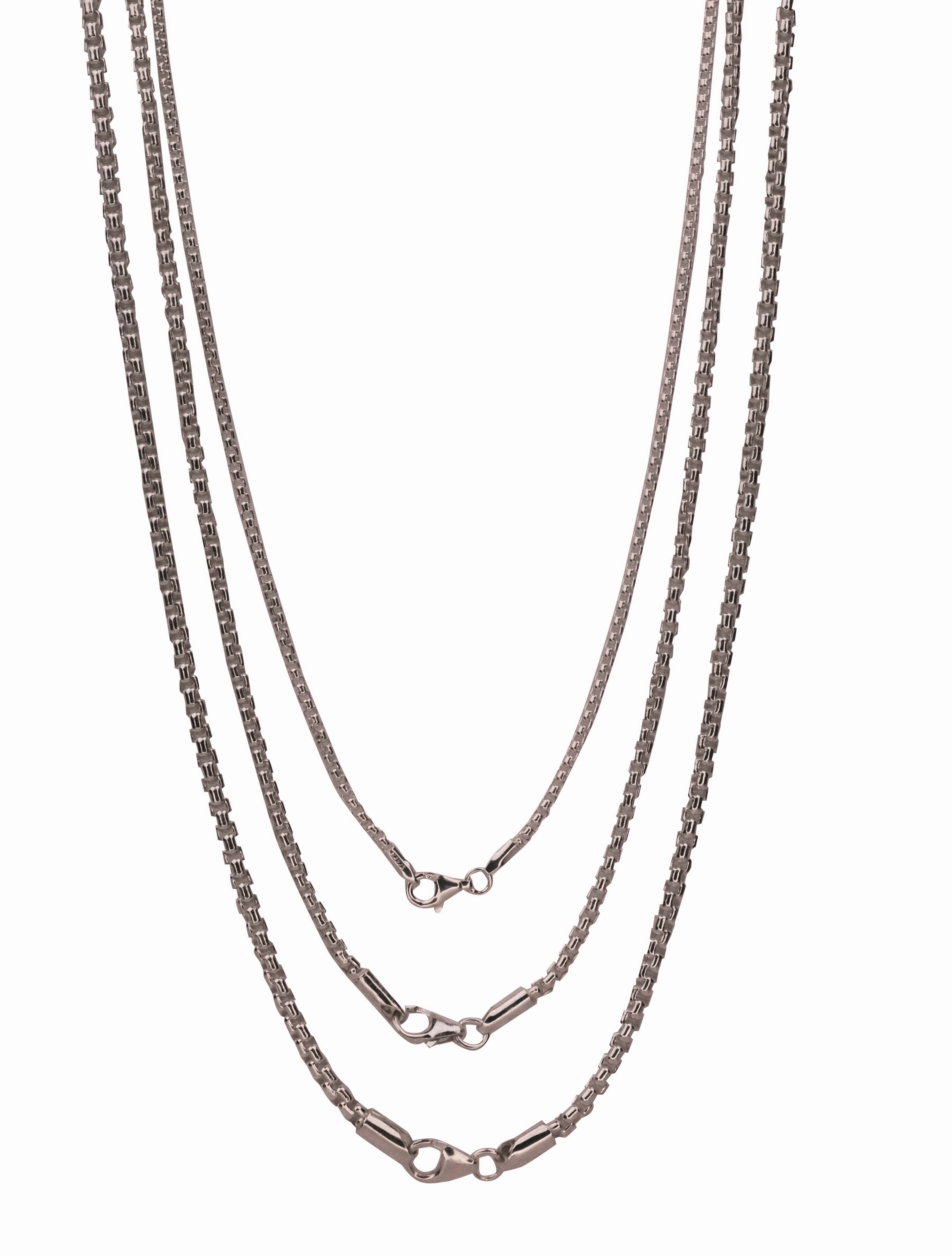 Sterling Silver Venetian Box Chain