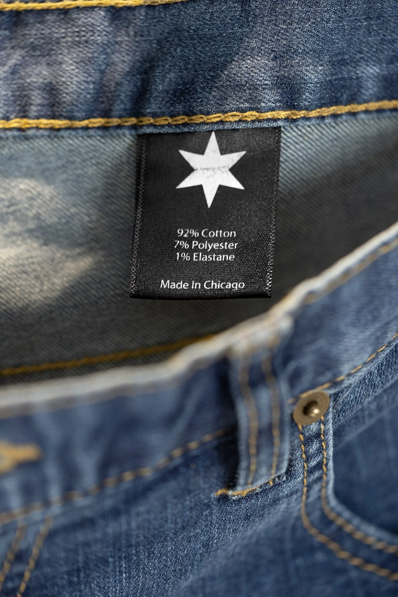 Tailored Fit Medium Wash