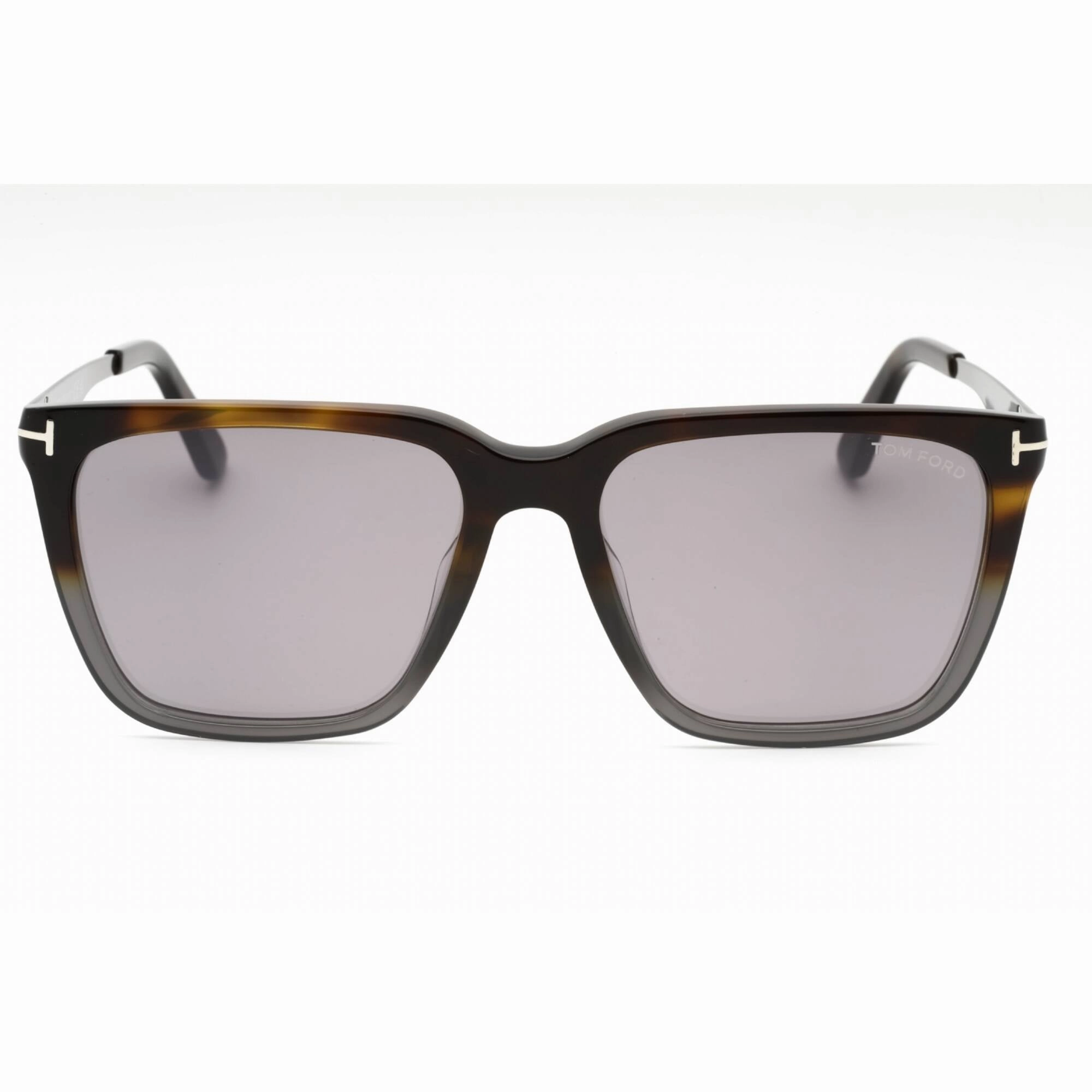 Tom Ford Men's Sunglasses - Havana/Other Acetate Square Full Rim Frame | FT0862-F 56C
